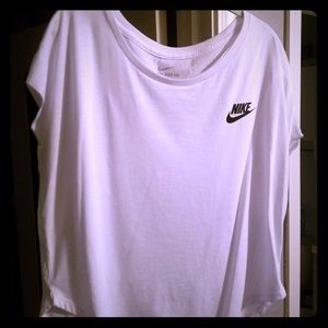 Nike size large athletic cut tri-blend workout tee